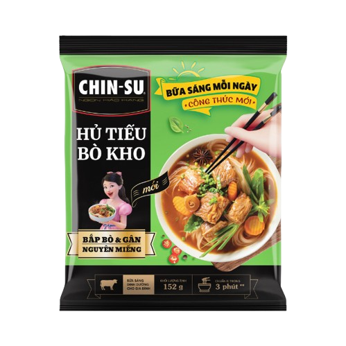 CHIN-SU PHỞ STORY PHỞ THÌN BỜ HỒ GÓI 72G - Masan Consumer