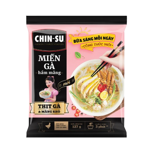CHIN-SU MIẾN GÀ có thịt - Dạng gói - Masan Consumer