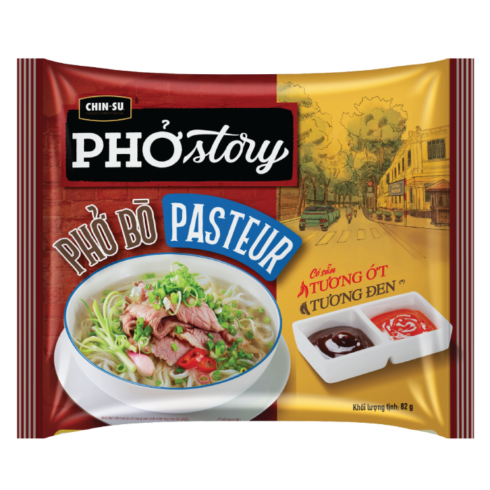 CHIN-SU PHỞ STORY PHỞ THÌN BỜ HỒ GÓI 72G - Masan Consumer