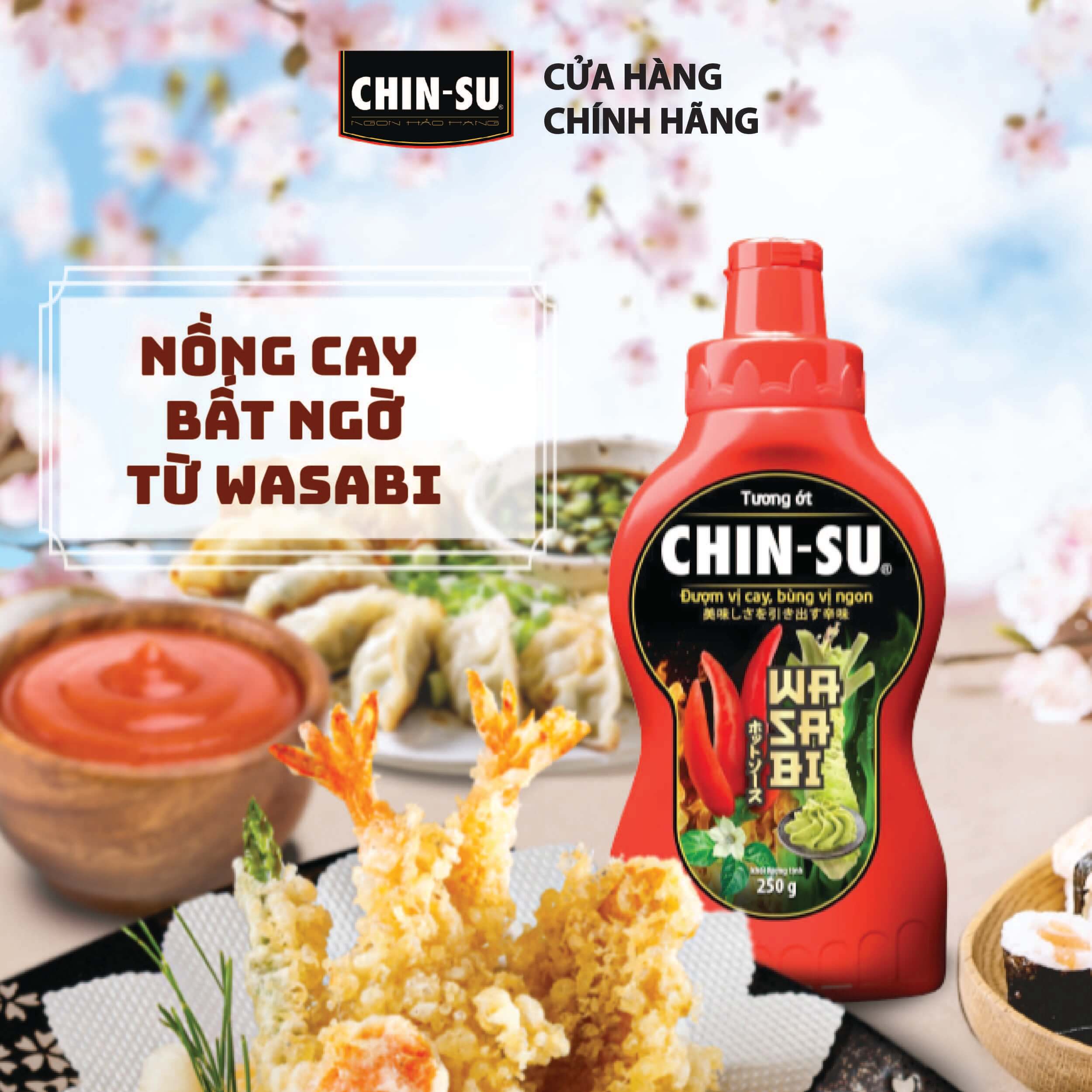 Tương ớt CHIN-SU Wasabi 250g - Masan Consumer