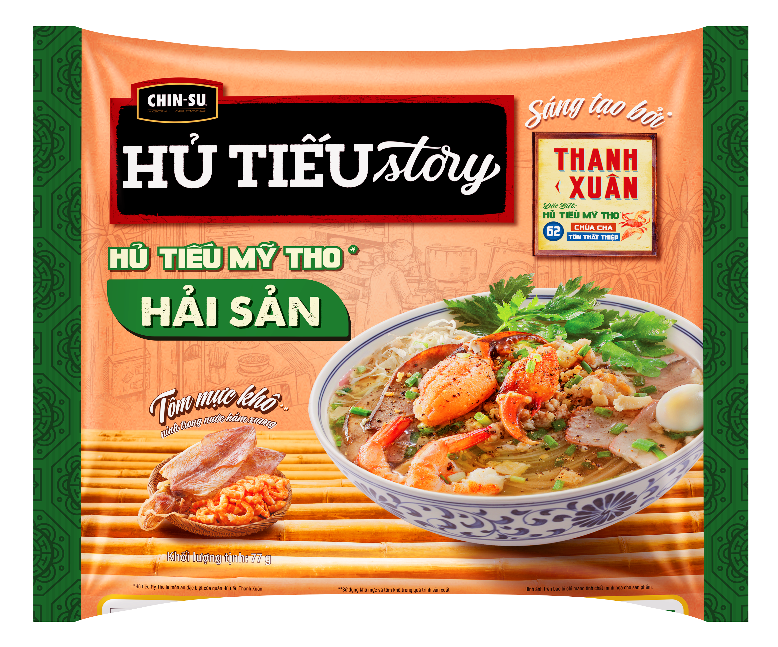 CHIN-SU PHỞ STORY PHỞ THÌN BỜ HỒ GÓI 72G - Masan Consumer