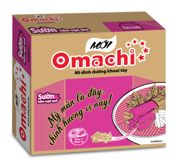 Mì dinh dưỡng khoai tây Omachi Sườn hầm ngũ quả - Masan Consumer