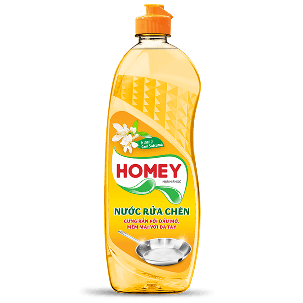 Nước rửa chén Homey Cam Satsuma chai 400g - Masan Consumer