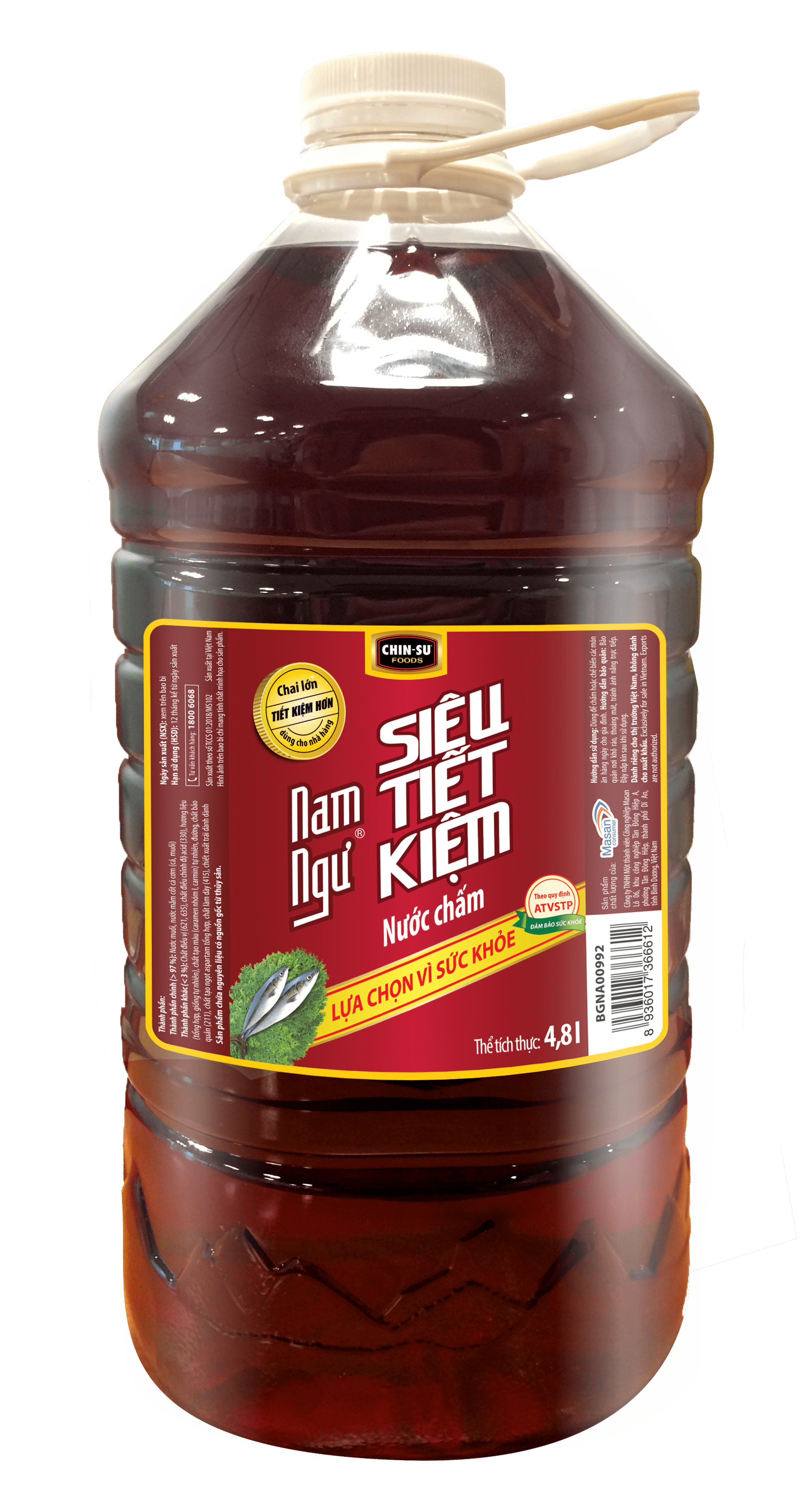 Nước chấm Nam Ngư Siêu tiết kiệm 4L8 - Masan Consumer