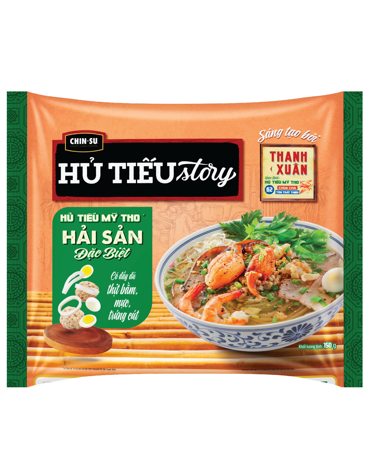 CHIN-SU PHỞ STORY PHỞ THÌN BỜ HỒ GÓI 72G - Masan Consumer