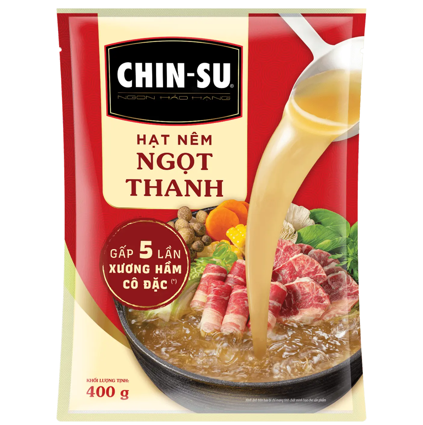 Hạt nêm CHIN-SU Ngọt thanh 400g - Masan Consumer