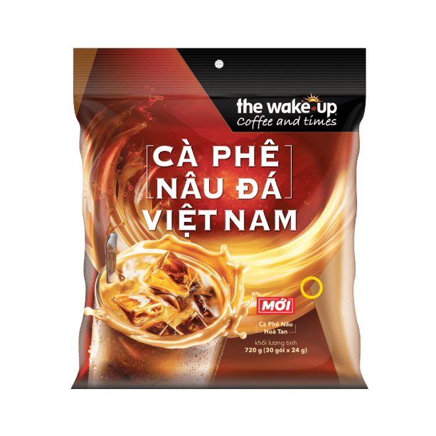 Cà phê hòa tan 3 trong 1 - Wake-Up Cà phê Nâu Đá Việt Nam - Bịch - Masan Consumer