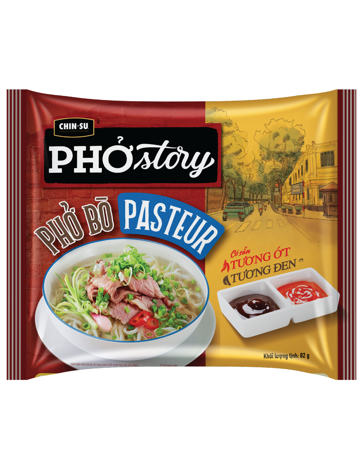 CHIN-SU PHỞ STORY PHỞ THÌN BỜ HỒ GÓI 72G - Masan Consumer