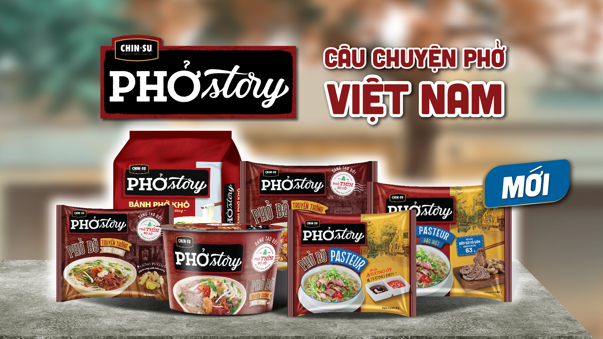 CHIN-SU PHỞ STORY PHỞ THÌN BỜ HỒ GÓI 72G - Masan Consumer