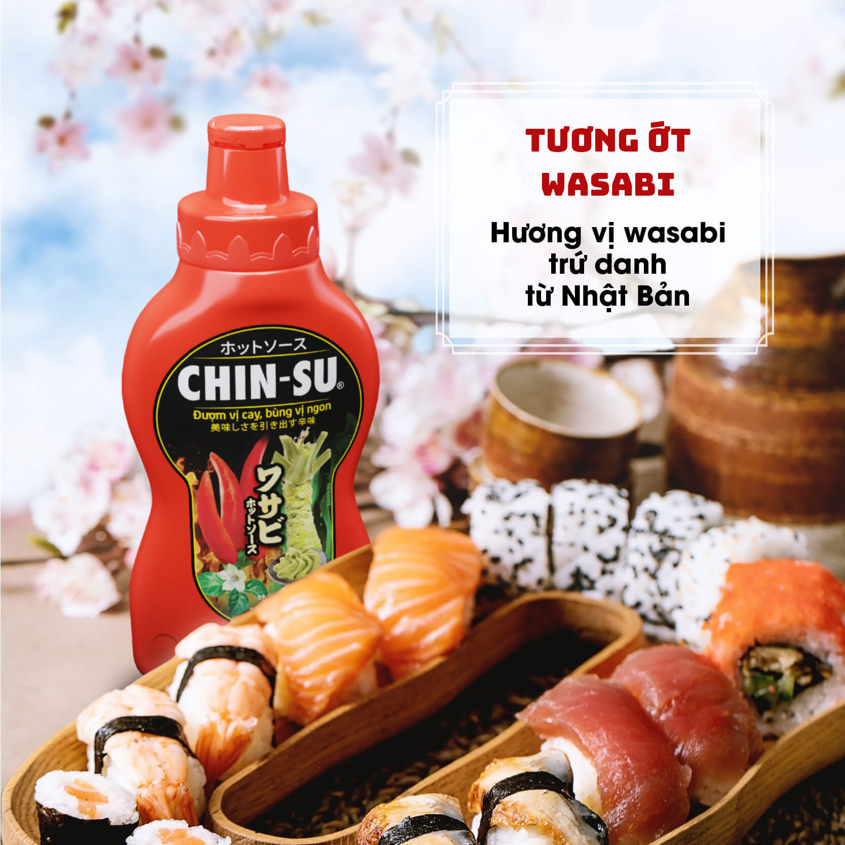 Tương ớt CHIN-SU Wasabi 250g - Masan Consumer