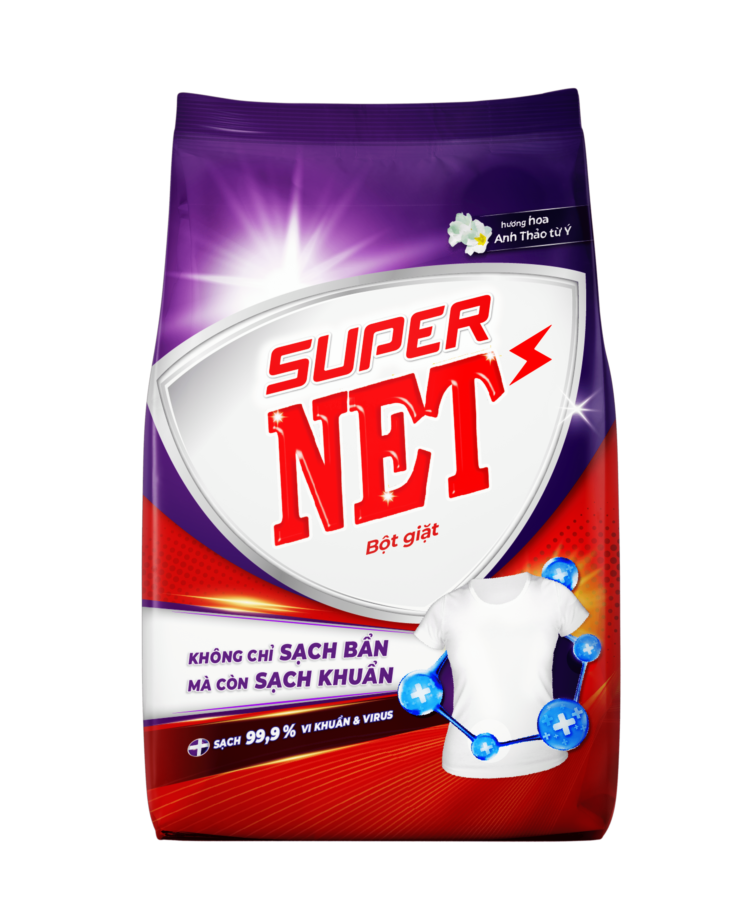 Bột giặt SuperNET - 3kg - Masan Consumer