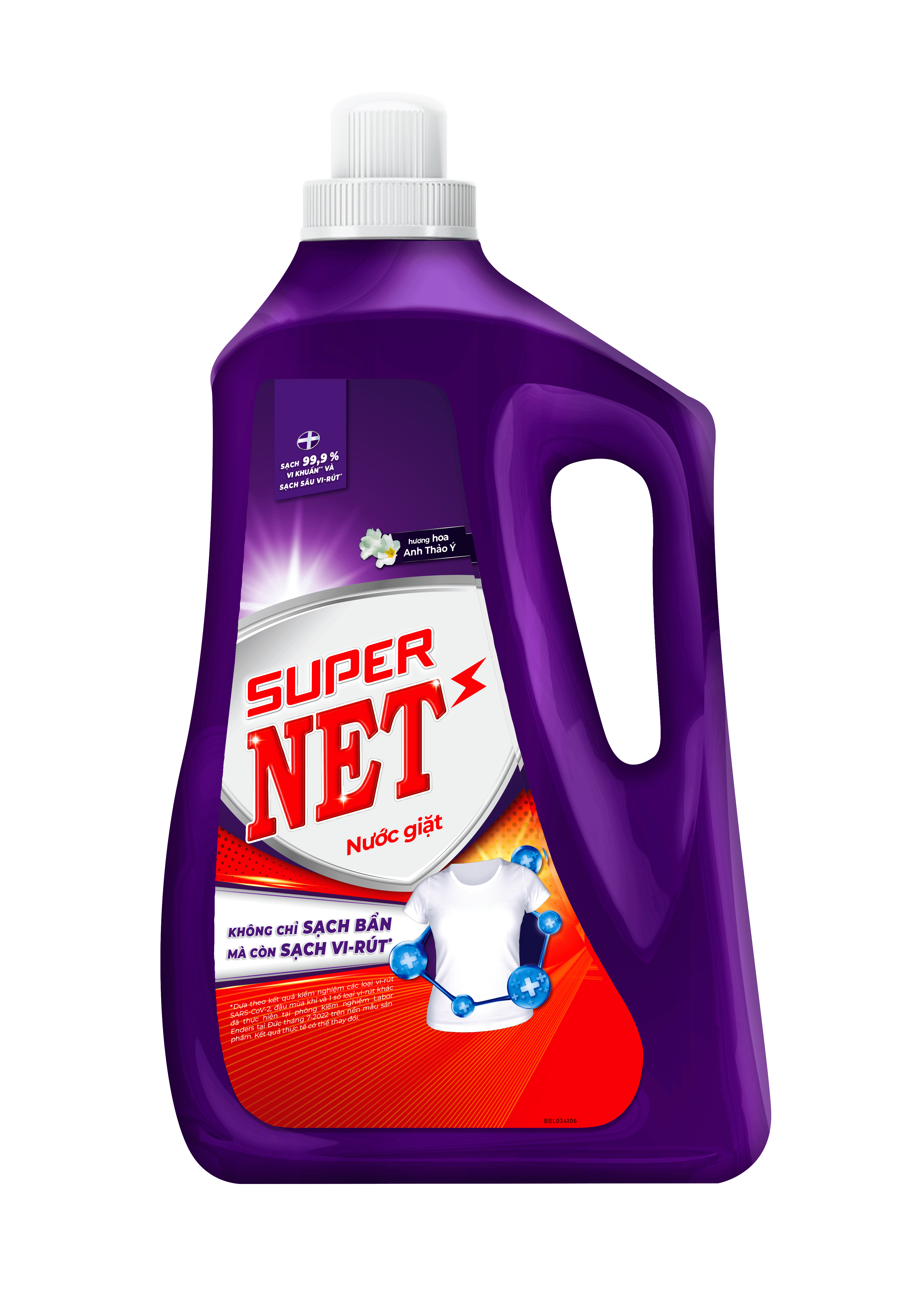 Nước giặt SuperNET - 2,7kg - Masan Consumer