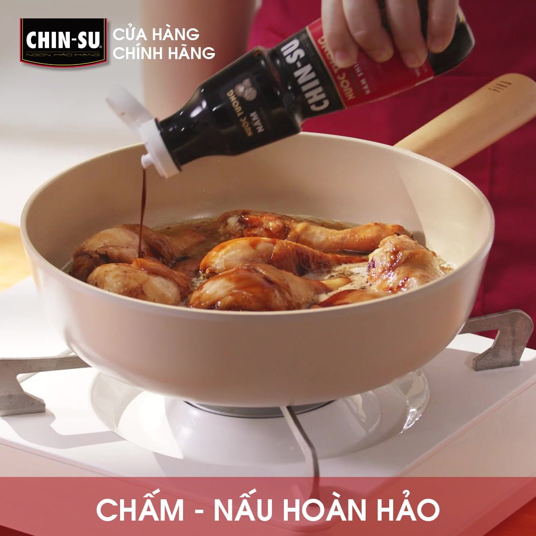 Nước tương CHIN-SU Tỏi ớt 330ml - Masan Consumer
