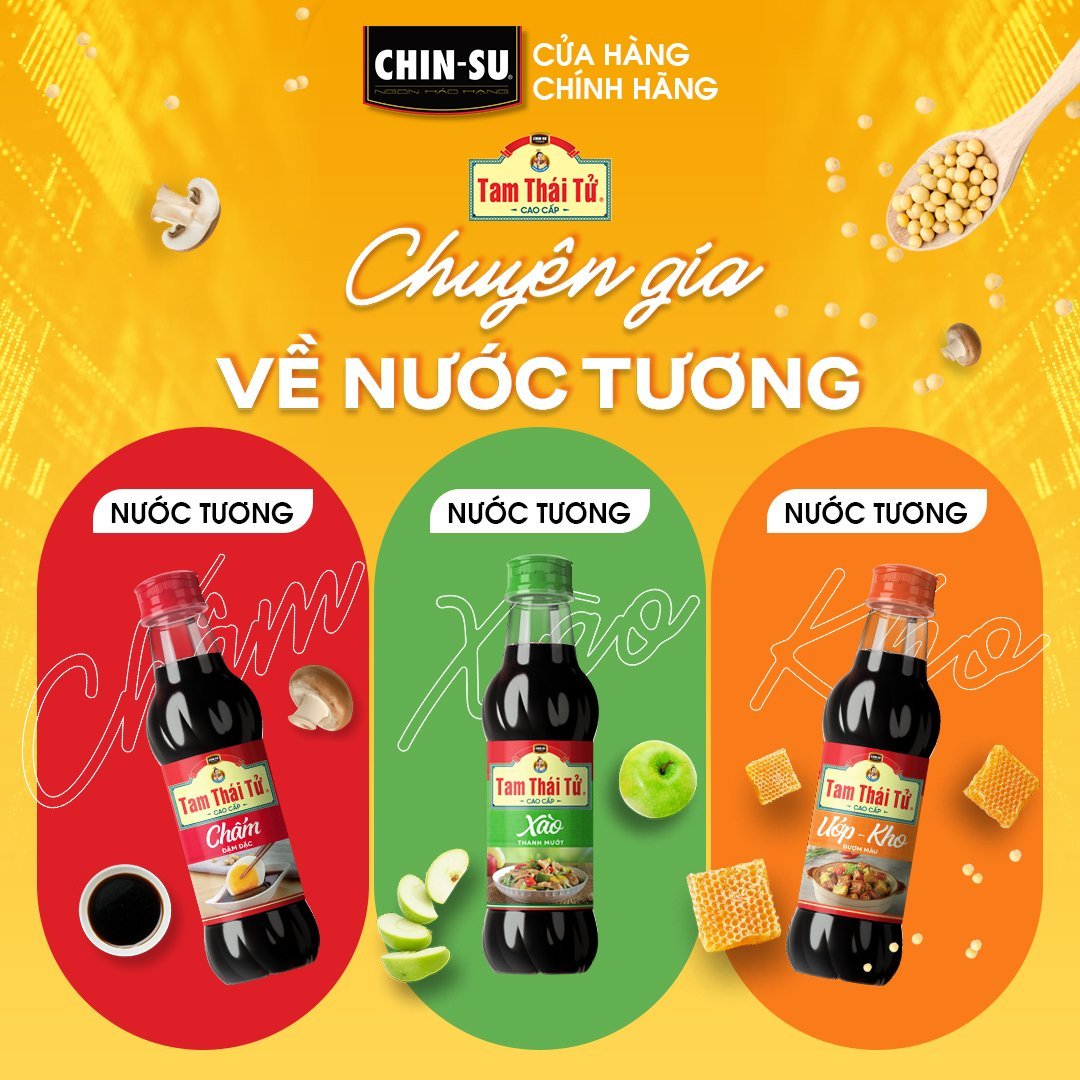 Tam Thai Tu Soy Sauce Premium 500ml - For Stir-fried - Masan Consumer