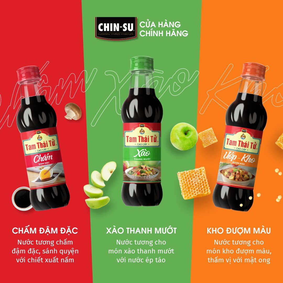 Tam Thai Tu Soy Sauce Premium 500ml - For Stir-fried - Masan Consumer