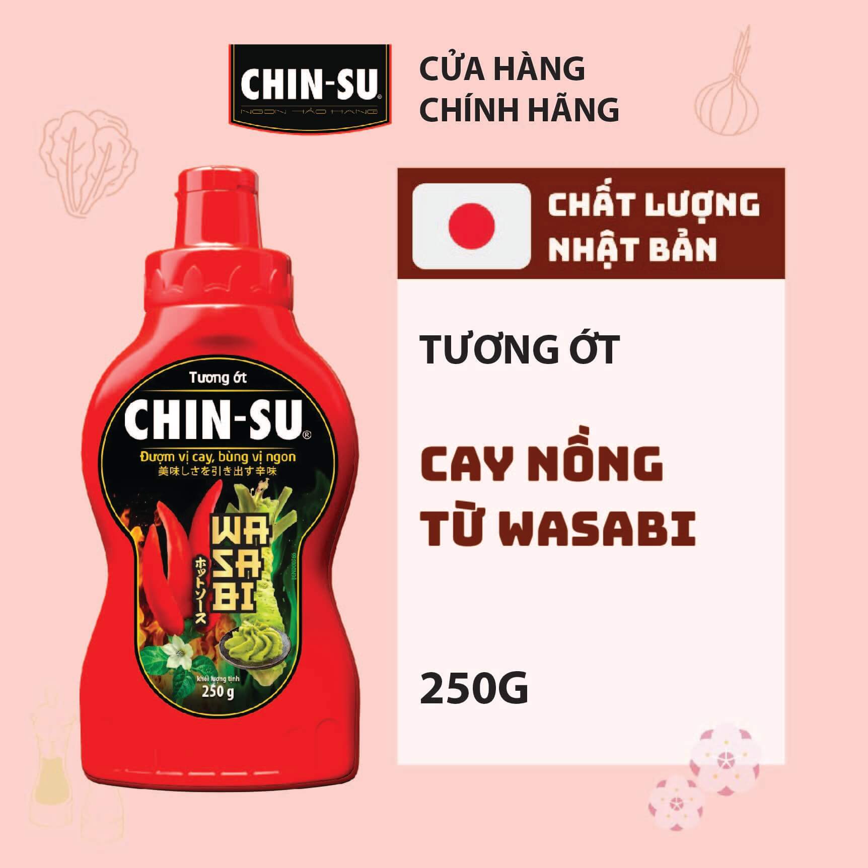 Tương ớt CHIN-SU Wasabi 250g - Masan Consumer