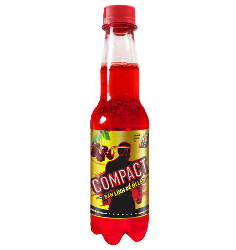 Nước Tăng Lực Compact Vị Kiwi Vàng chai 330ml - Masan Consumer