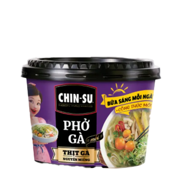 CHIN-SU MIẾN GÀ có thịt - Dạng tô - Masan Consumer
