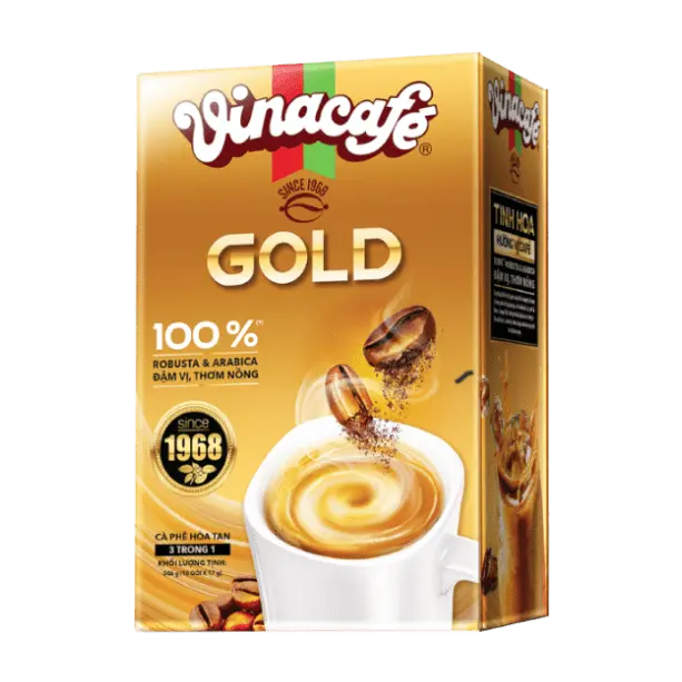 Cafe Sữa Vinacafe Gold Original hộp - Masan Consumer