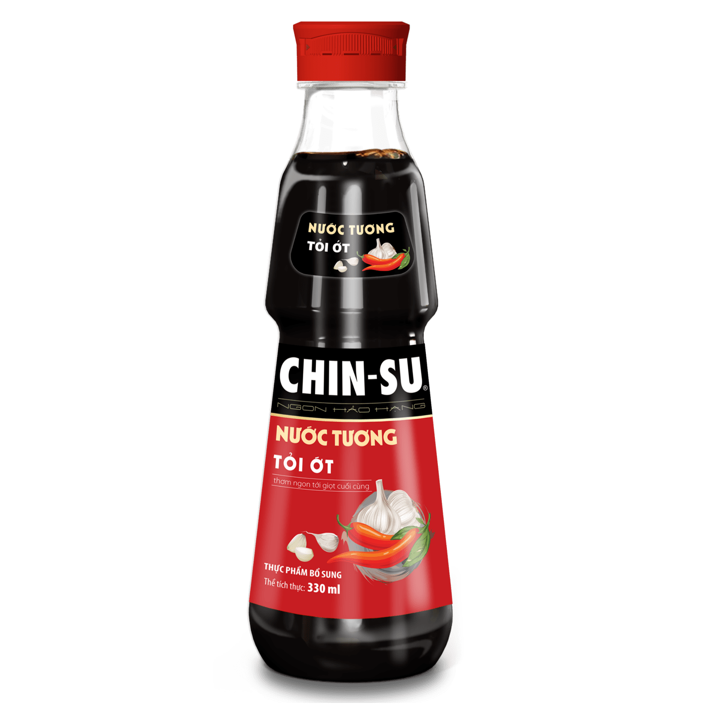 CHIN-SU Shiitake Soy Sauce 330ml - Masan Consumer