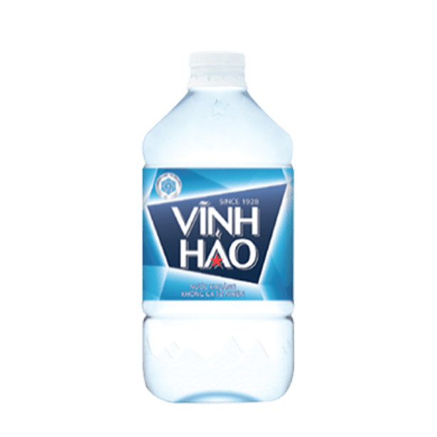 Bottled Mineral Water - Natural minerals bottled water Vinh Hao (without gas) 5L - Masan Consumer