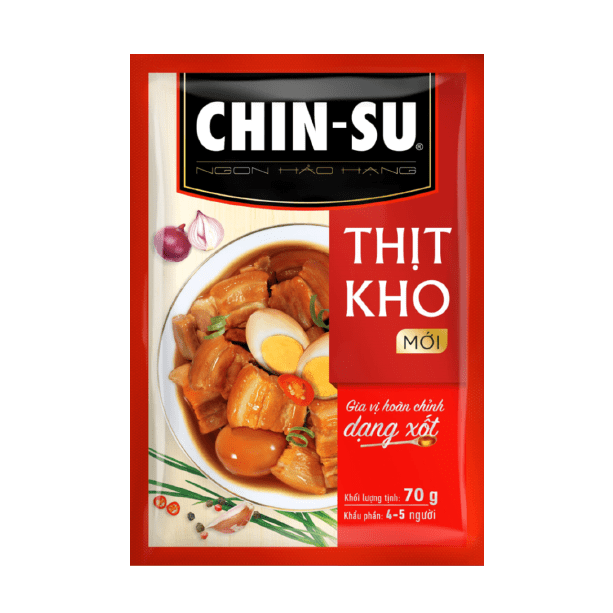 Gia vị hoàn chỉnh CHIN-SU dạng xốt thịt kho - Masan Consumer